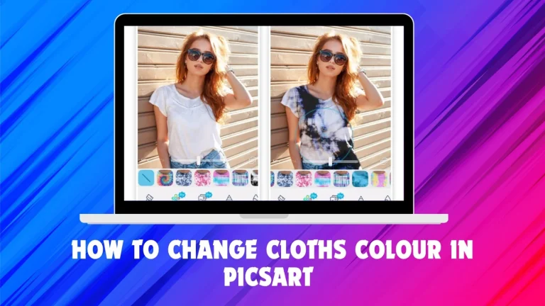 How to Change Clothes Color in PicsArt