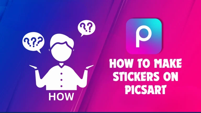 How to Making Stickers on PicsArt