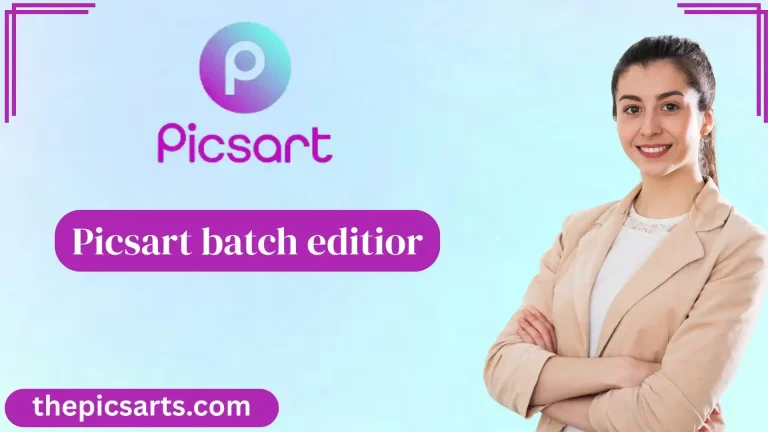 Picsart batch editior